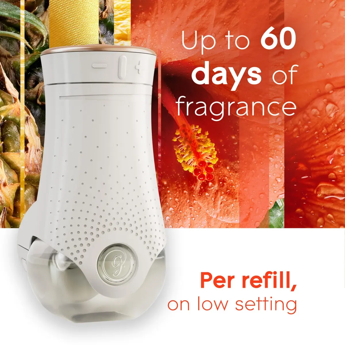 Glade Hawaiian Breeze PlugIns Refills Air Freshener 6.7 Fl Oz (13.4 Fl Oz Total) | Scented with Essential Oils - view 8
