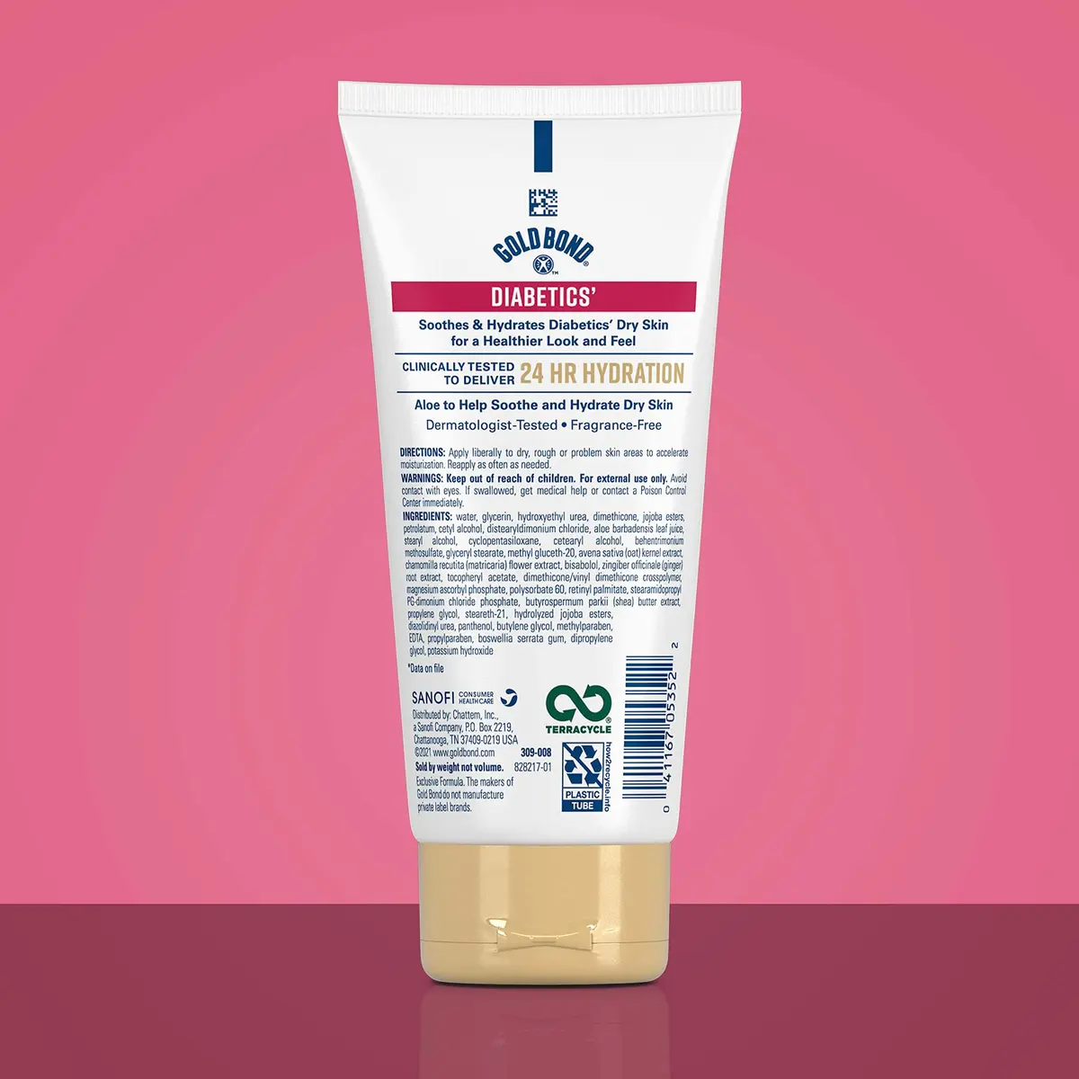 Gold Bond Diabetic Body Lotion, Dry Skin Relief with Vitamin E & Aloe, 4.5 oz (Pack of 2) | Hydrates & Soothes Flaky Skin - view 3