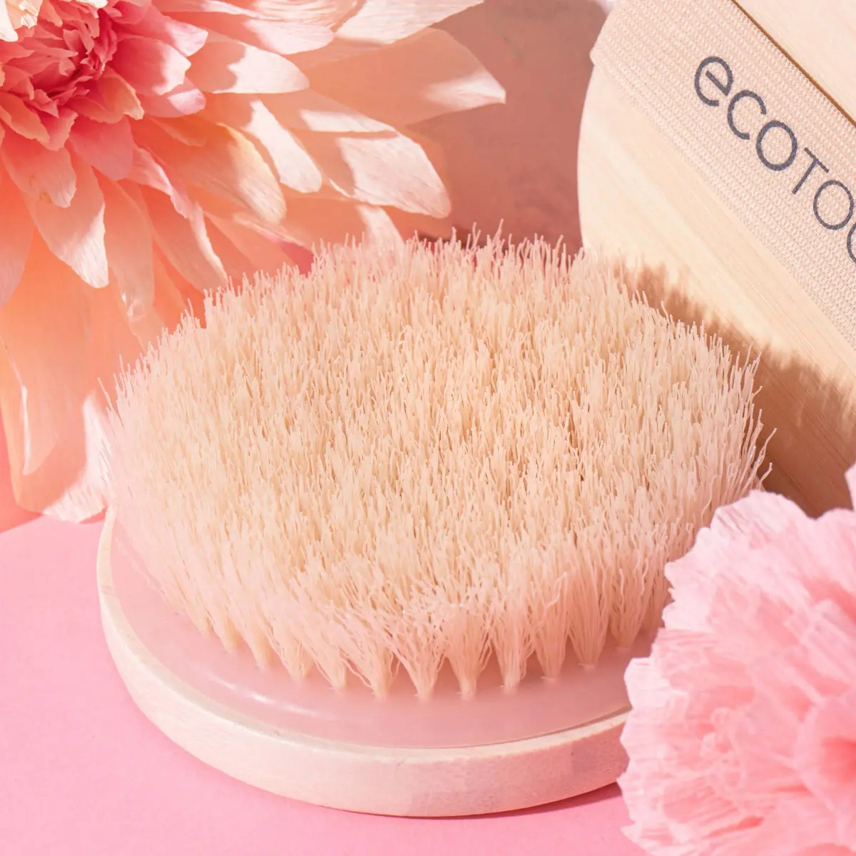 EcoTools Dry Body Brush, Vegan & Cruelty-Free | 2-Pack, Pink - view 6