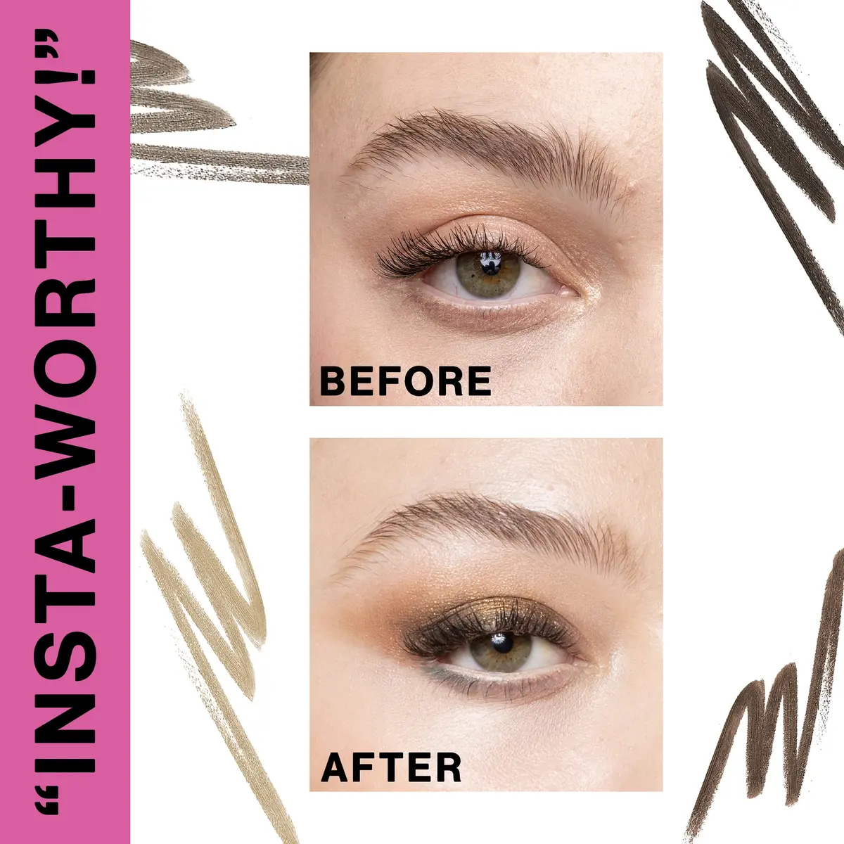 wet n wild Ultimate Eyebrow Retractable Definer Pencil, Dark Brown | Fine Tip, Shapes, Defines, Fills Brows - view 6