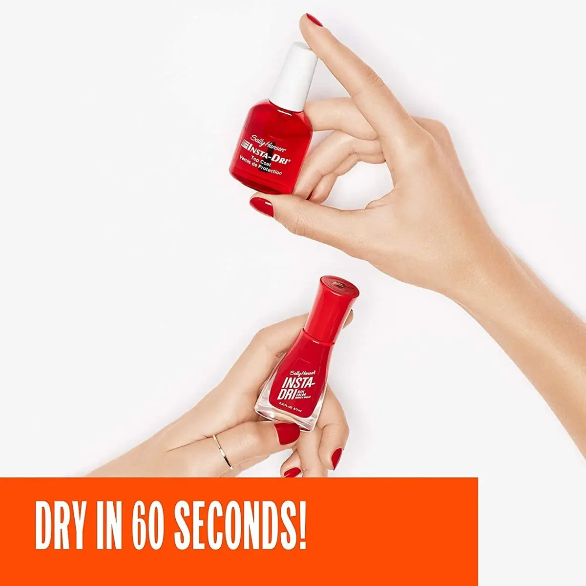 Sally Hansen Insta-Dri Top Coat Clear 26.6ml (0.9 Fl Oz) | Anti-Chip & Quick Dry - view 4