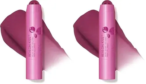 Revlon Kiss Tinted Lip Balm Berry Burst SPF 20, 0.09 Oz (Pack of 2) | Lasting Hydration - main product image