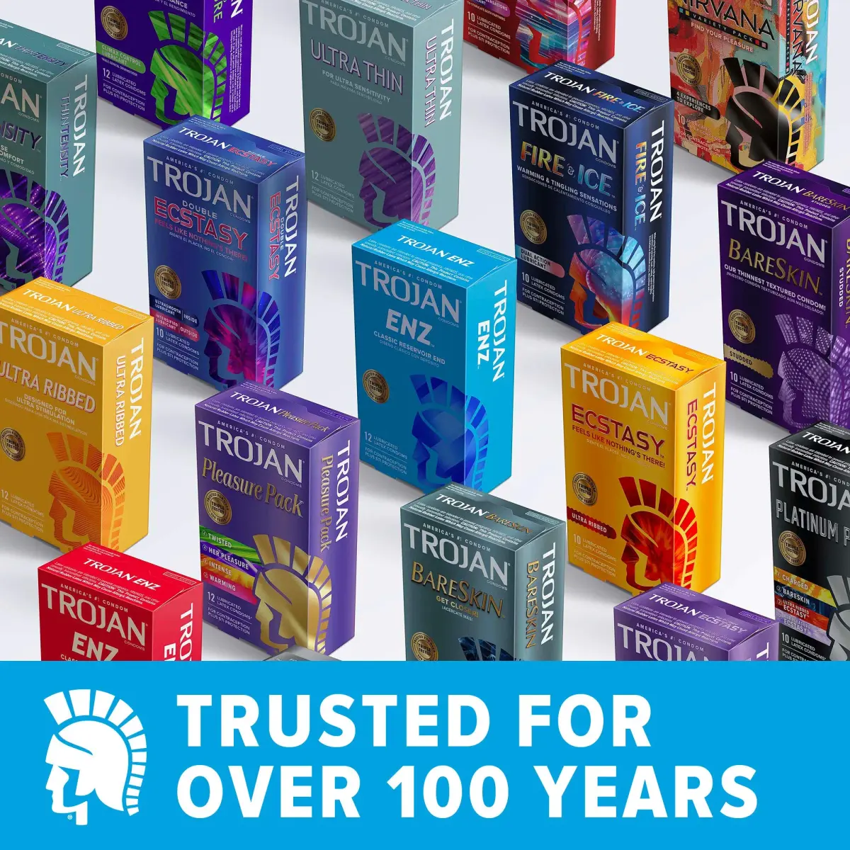 TROJAN Extended Pleasure Condoms | Climax Control | 24 Count (12 Count Pack of 2) | Prolongs Pleasure & Performance - view 3