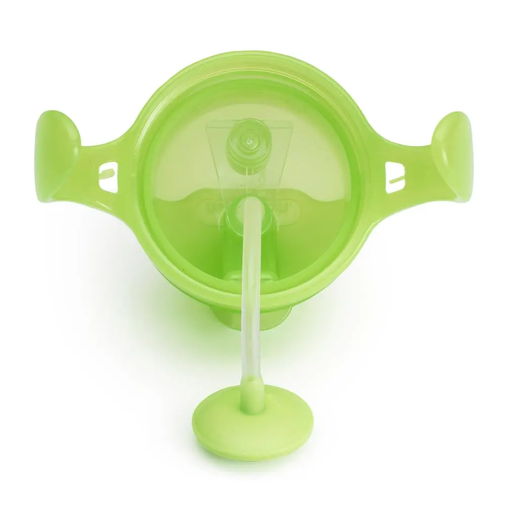 Munchkin Sippy Cup for Toddlers, Weighted Straw | Spill Proof | Transition Handles | 6+ Months | 2 Pack - view 5