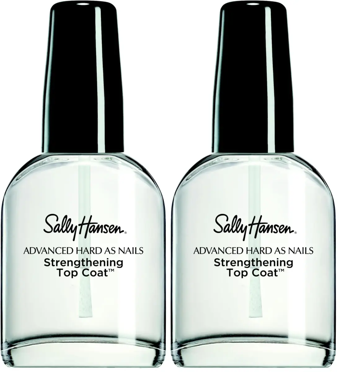 Sally Hansen Hard As Nails® Strengthening Top Coat 26.6ml (0.9 Fl Oz) | Prevents Breaking & Splitting - main product image