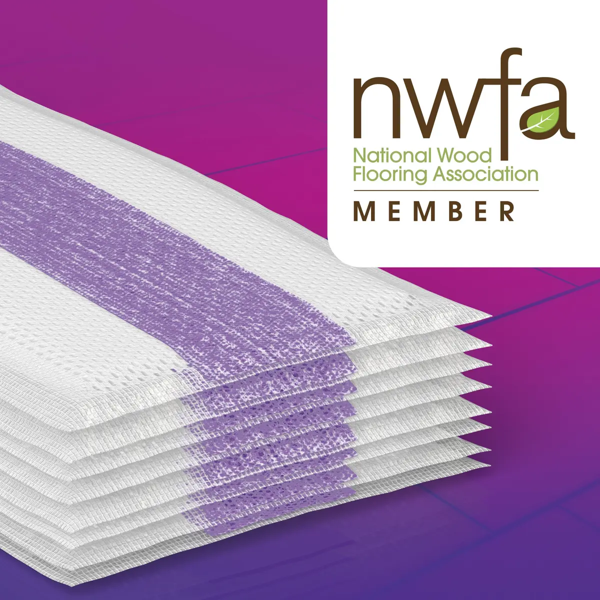 Swiffer WetJet Hardwood Floor Cleaner Spray Mop Pad Refill, 48 Count (2 x 24 Count) | Absorb + Lock Strip for Finished Floors - view 7