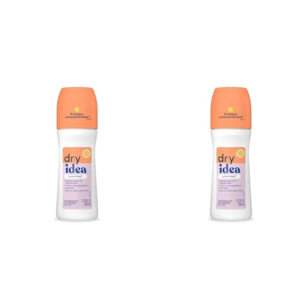 Dry Idea Roll-On Deodorant & Antiperspirant | 189ml (6.5 Fl Oz) | 72-Hour Odor Protection for Sensitive Skin - main product image