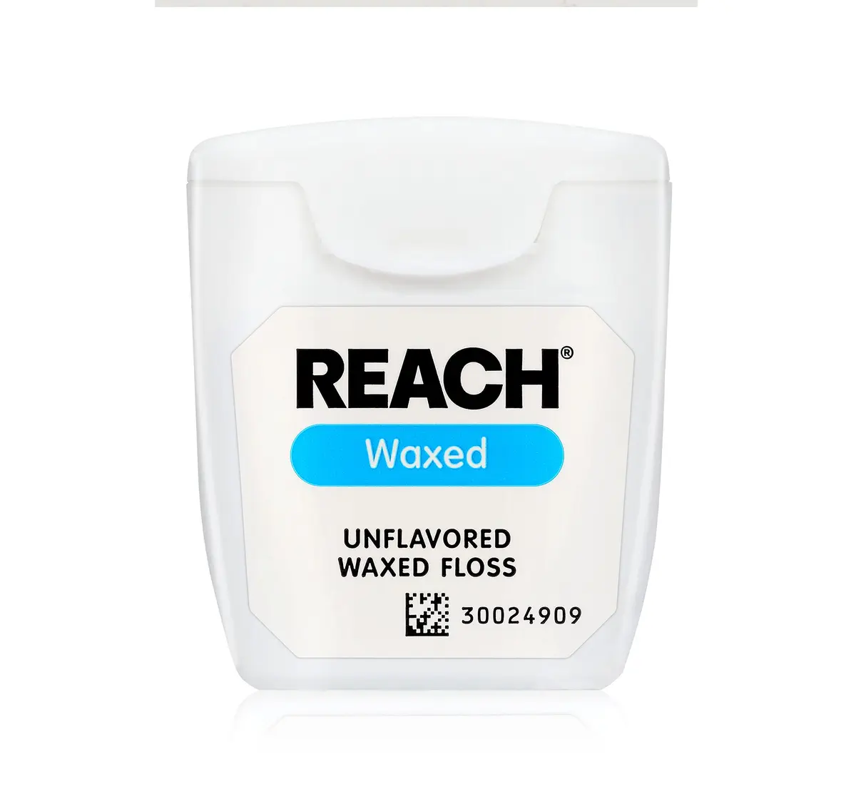 REACH Waxed Dental Floss, Unflavored, 660 ft (Pack of 4) | Shred Resistant Plaque Remover - view 7