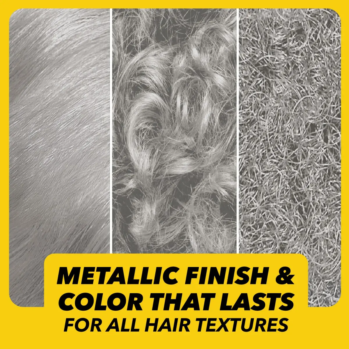 Got2B Metallics Permanent Hair Color M71 Metallic Silver Kit (2x50ml/1.69 Fl Oz) | Multi-Dimensional Metallic Shine - view 4