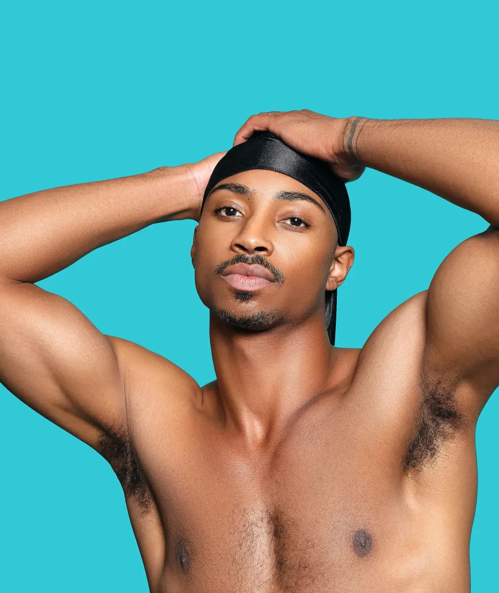 KISS COLORS & CARE Power Wave Silky Satin Durag - Black, Pack of 2 | Ultra-Compression for 360° Waves - view 4