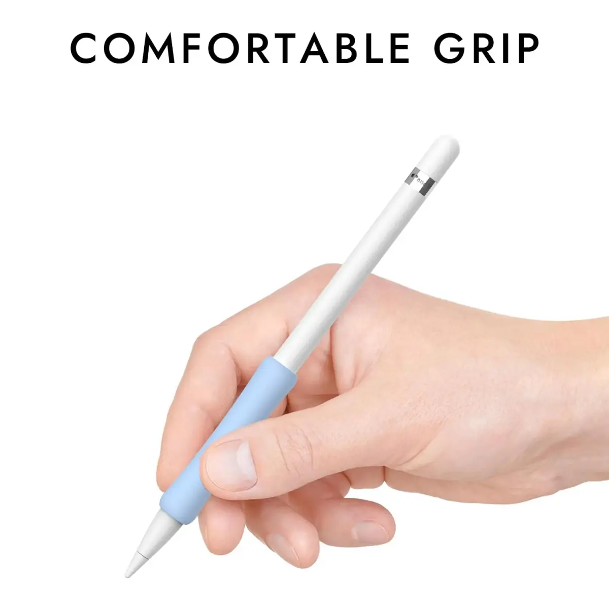 FAFALITHIC 4 Pack Silicone Grip for Apple Pencil 1st Gen, Pro, 2nd Gen, USB-C | Comfortable Writing & Precise Control - view 5