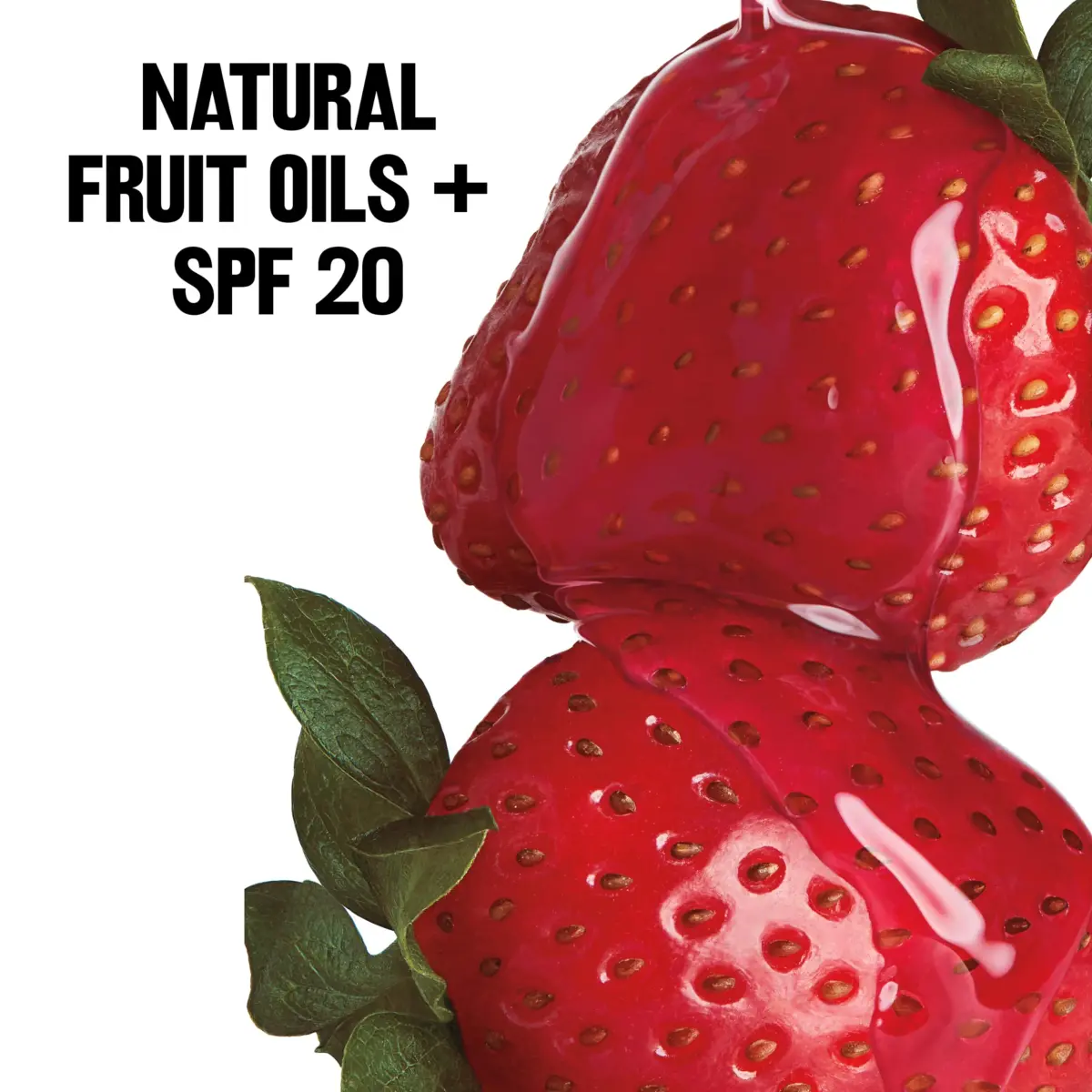Revlon Fresh Strawberry Tinted Lip Balm, Pack of 2, SPF 20 Hydration with Natural Fruit Oils - view 3