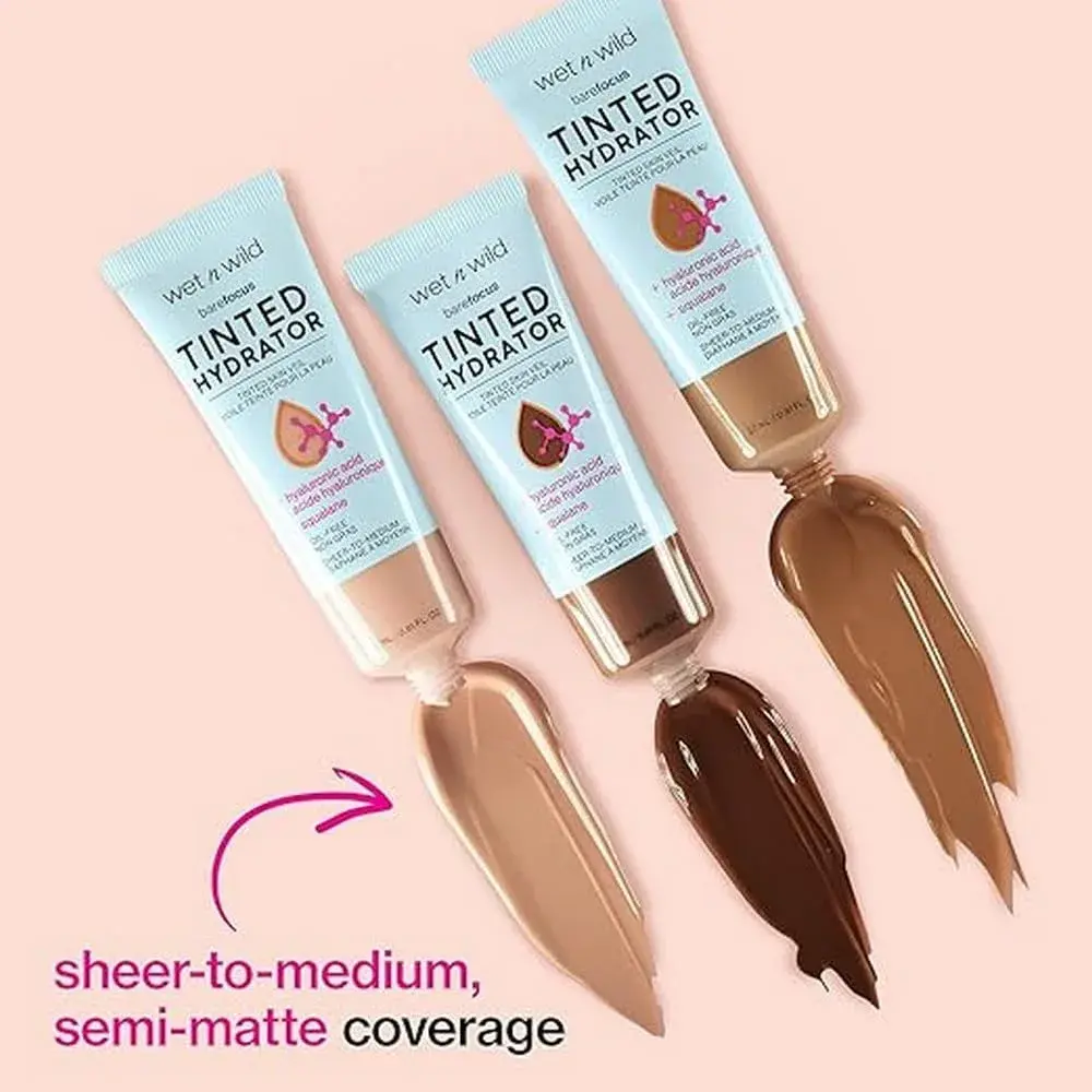 wet n wild Bare Focus Tinted Hydrator Skin Veil Medium Tan 1.82 fl oz (54 g) | Buildable Coverage for Normal, Dry, Combo Skin - view 4