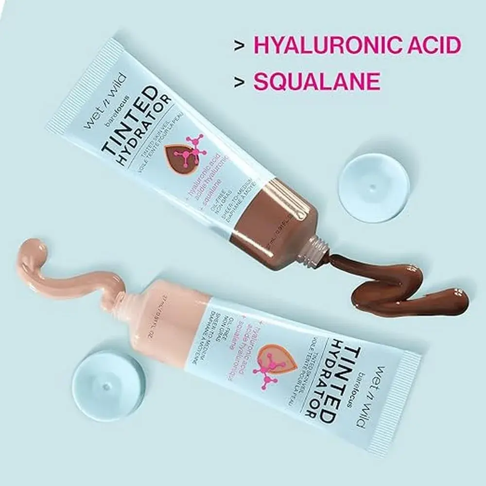 wet n wild Bare Focus Tinted Hydrator Skin Veil Medium Tan 1.82 fl oz (54 g) | Buildable Coverage for Normal, Dry, Combo Skin - view 3