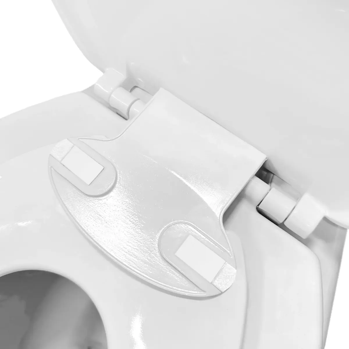 Ingenuity Flip & Sit Potty Seat 2pk (White) | Attaches to Adult Toilet Seat for Easy Potty Training - view 9
