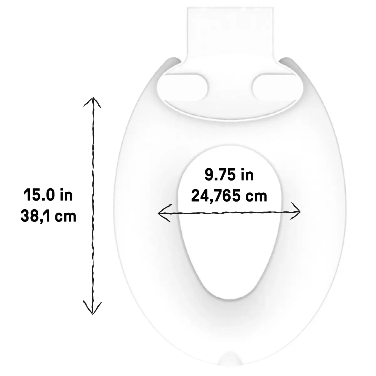 Ingenuity Flip & Sit Potty Seat 2pk (White) | Attaches to Adult Toilet Seat for Easy Potty Training - view 4