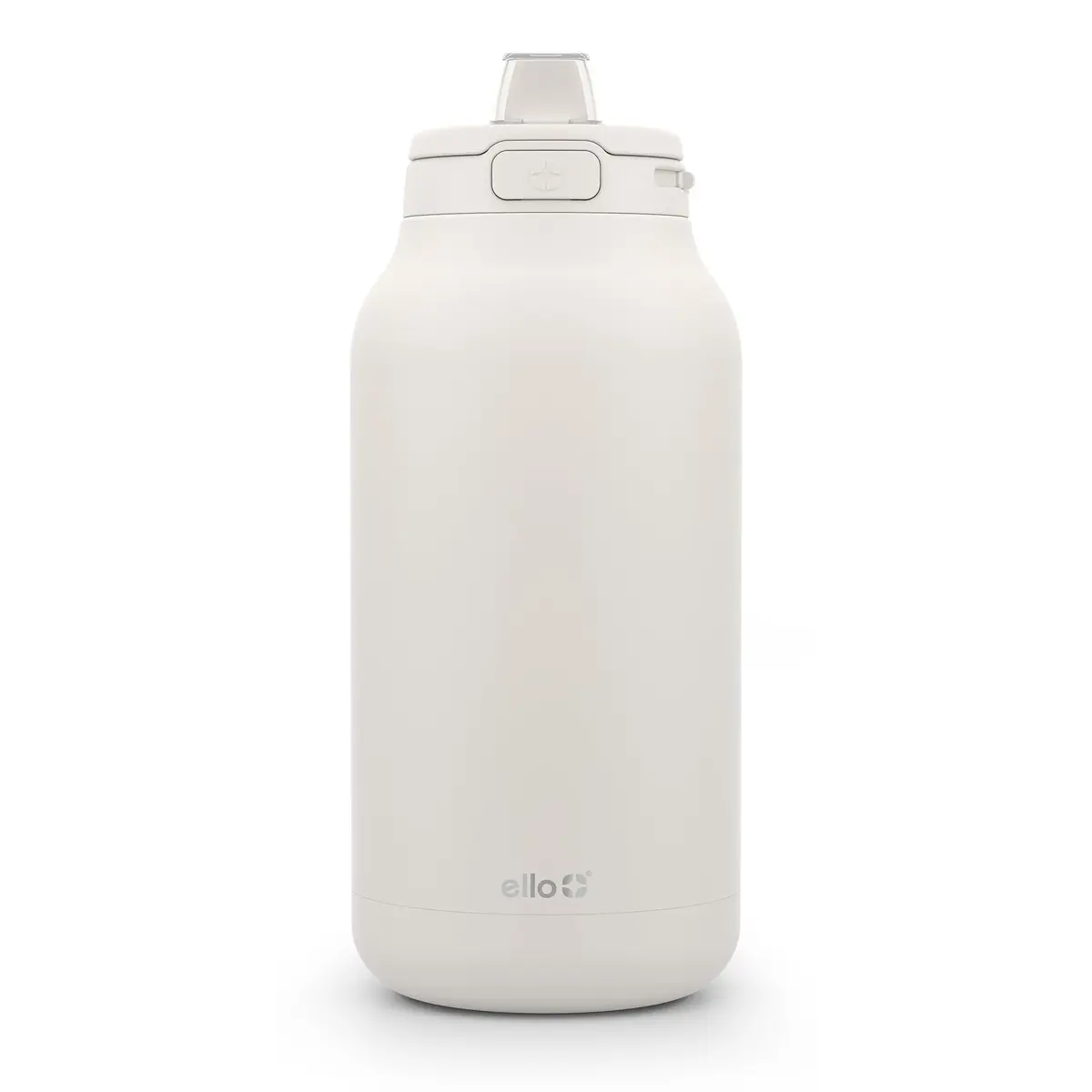 Ello Hydra 64oz Half Gallon Vacuum Insulated Stainless Steel Jug, Cream | Leak-Proof, 40+ Hour Cold Retention - main product image