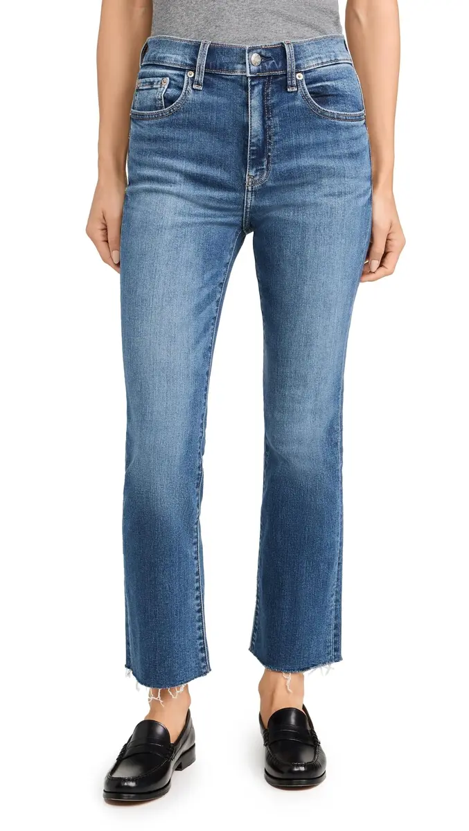 DAZE Women's Shy Girl Jeans, Influencer, 30 | High-Rise Flare, Vintage Fit, 26.5in Inseam - main product image