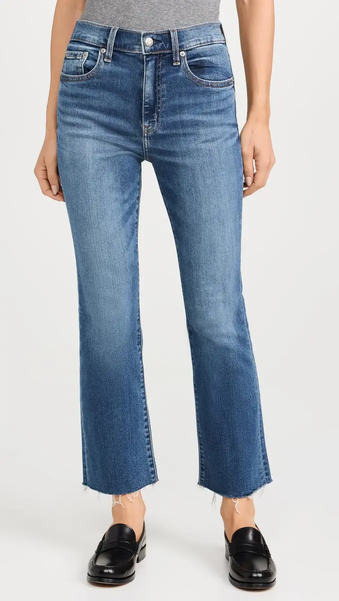 DAZE Women's Shy Girl Jeans, Influencer, 30 | High-Rise Flare, Vintage Fit, 26.5in Inseam - view 2