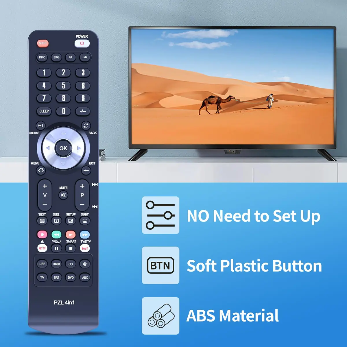 PZL RC-X20 Replacement Remote Control for Bose Lifestyle T10 T20 AV20 | Infrared, Out of box, 12m range - view 4
