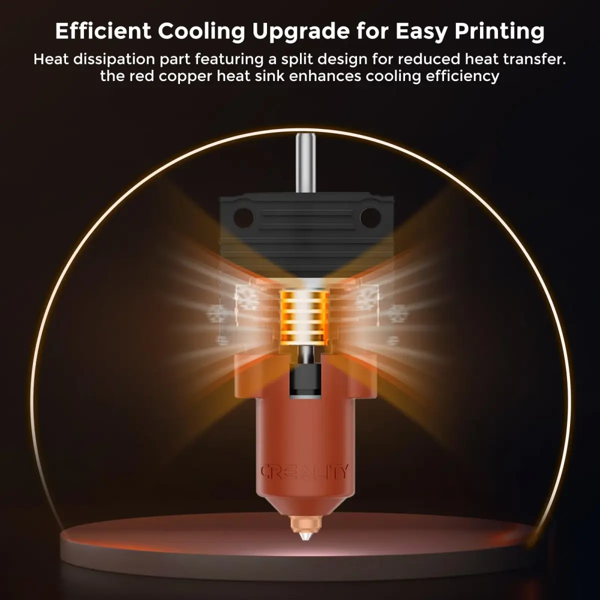 Comgrow Official Creality K1 SE Upgrade High Flow Hotend Kit | 300°C High Temp & 600mm/s Speed - view 2