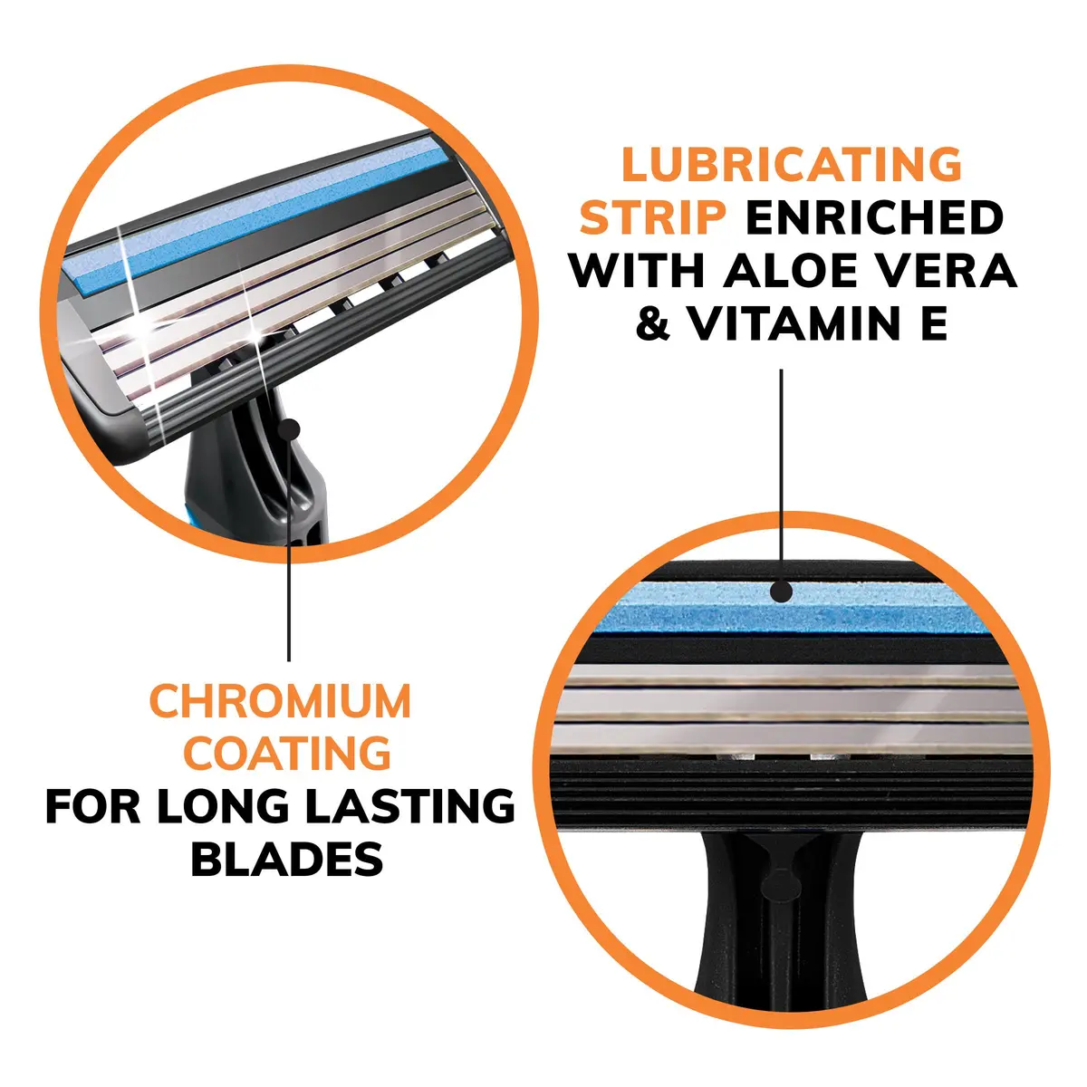 BIC Comfort 3 Advance Disposable Razors for Men | Ultra-Soothing Close Shave, 4 Piece Set - view 5