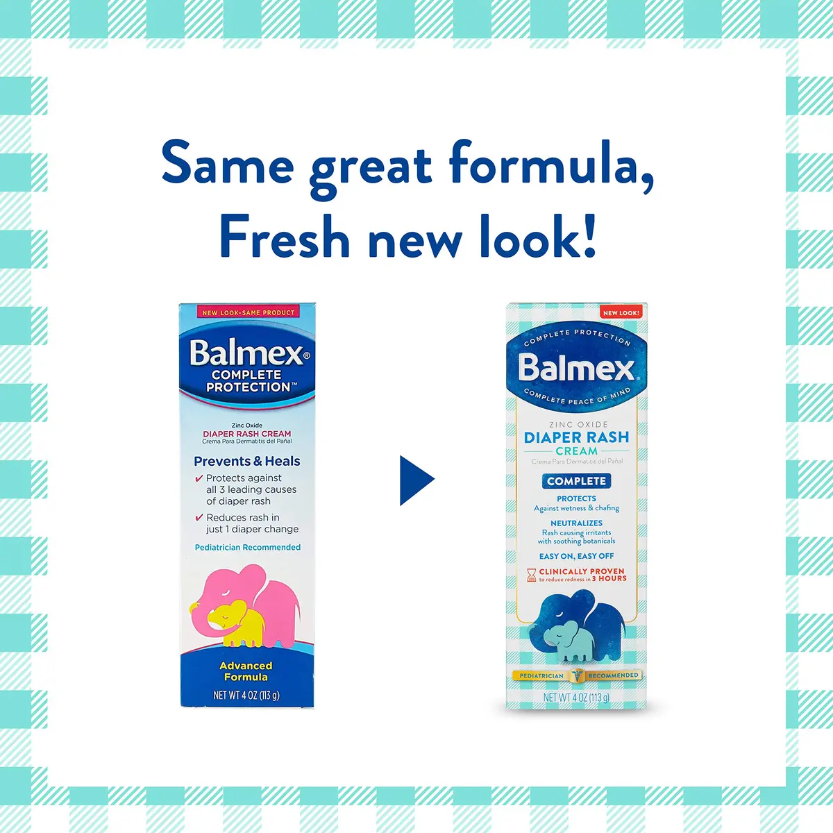 Balmex Complete Protection Baby Diaper Rash Cream with Zinc Oxide, 4 Ounce (Pack of 2) | Heals & Protects Baby Skin - view 5