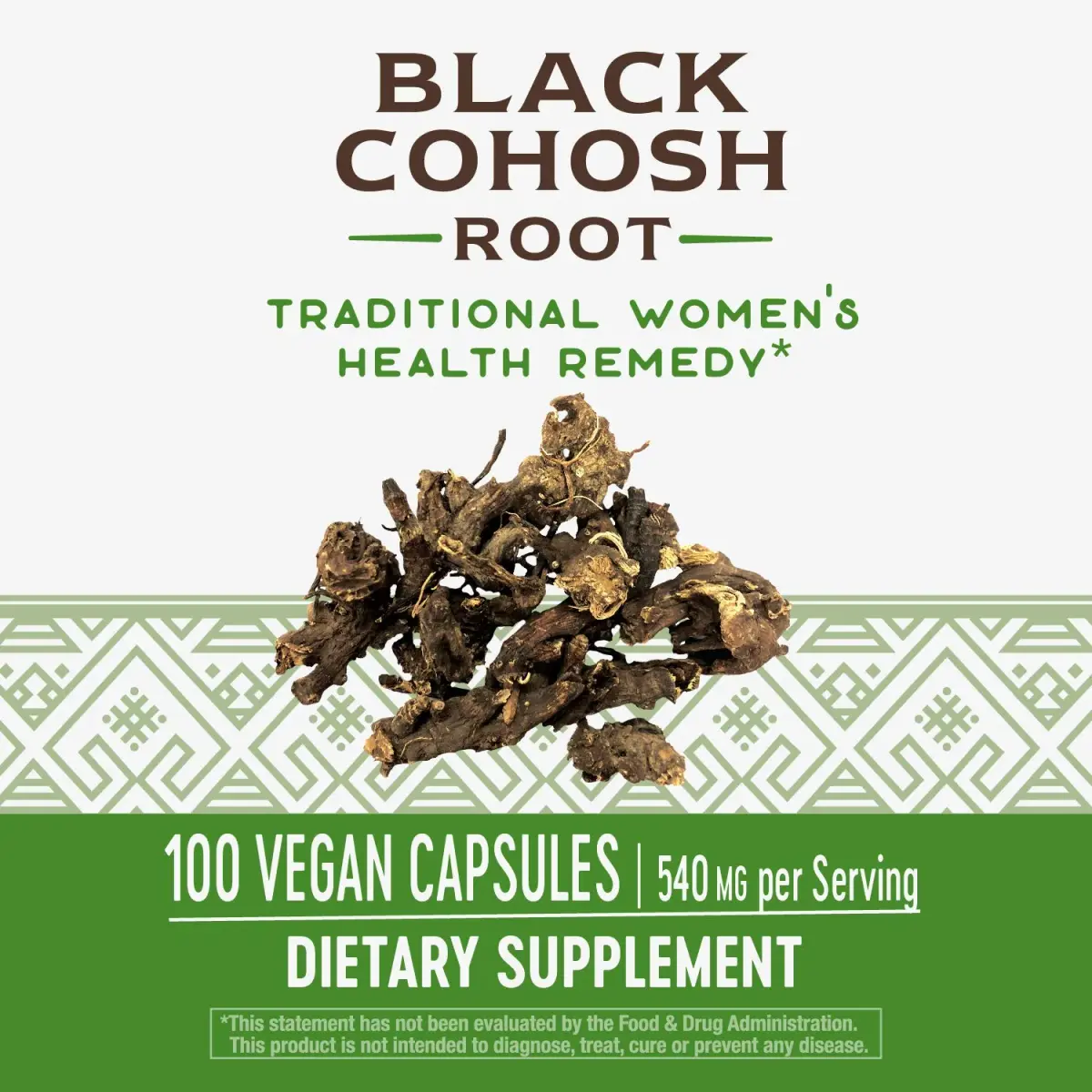 Nature's Way Black Cohosh Root Herbal Supplement 540 mg Vegan Capsules (200 Count) | Traditional Women's Health Support - view 9