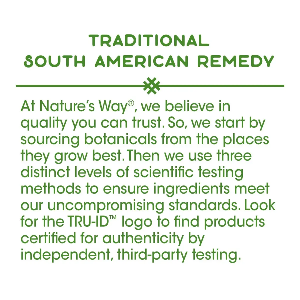 Nature's Way Premium Herbal Pau d'Arco Inner Bark 360 Capsules (180 Count Pack of 2) | Traditional South American Herb - view 7