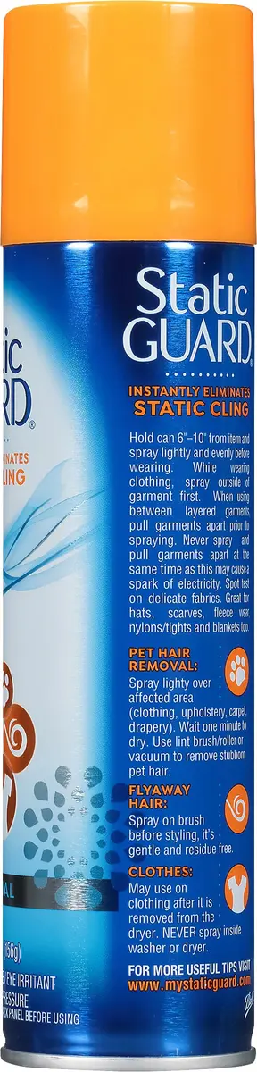 Static Guard Fabric Spray, 11 fl oz (325 ml) | Eliminates Static Instantly - view 2