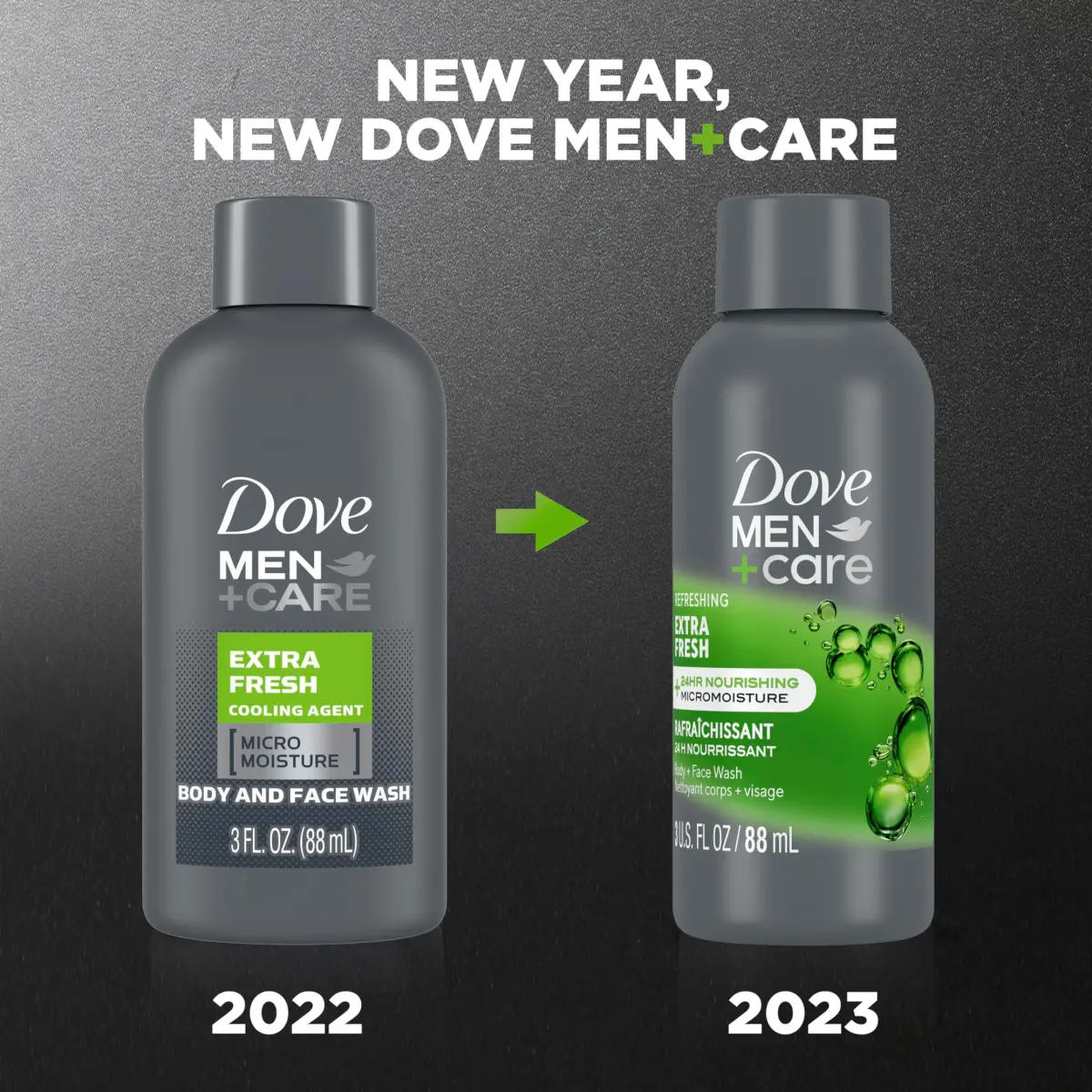 DOVE MEN + CARE Extra Fresh Body Wash 255ml (3 x 3 Fl Oz) | Hydrates Skin All Day - view 4