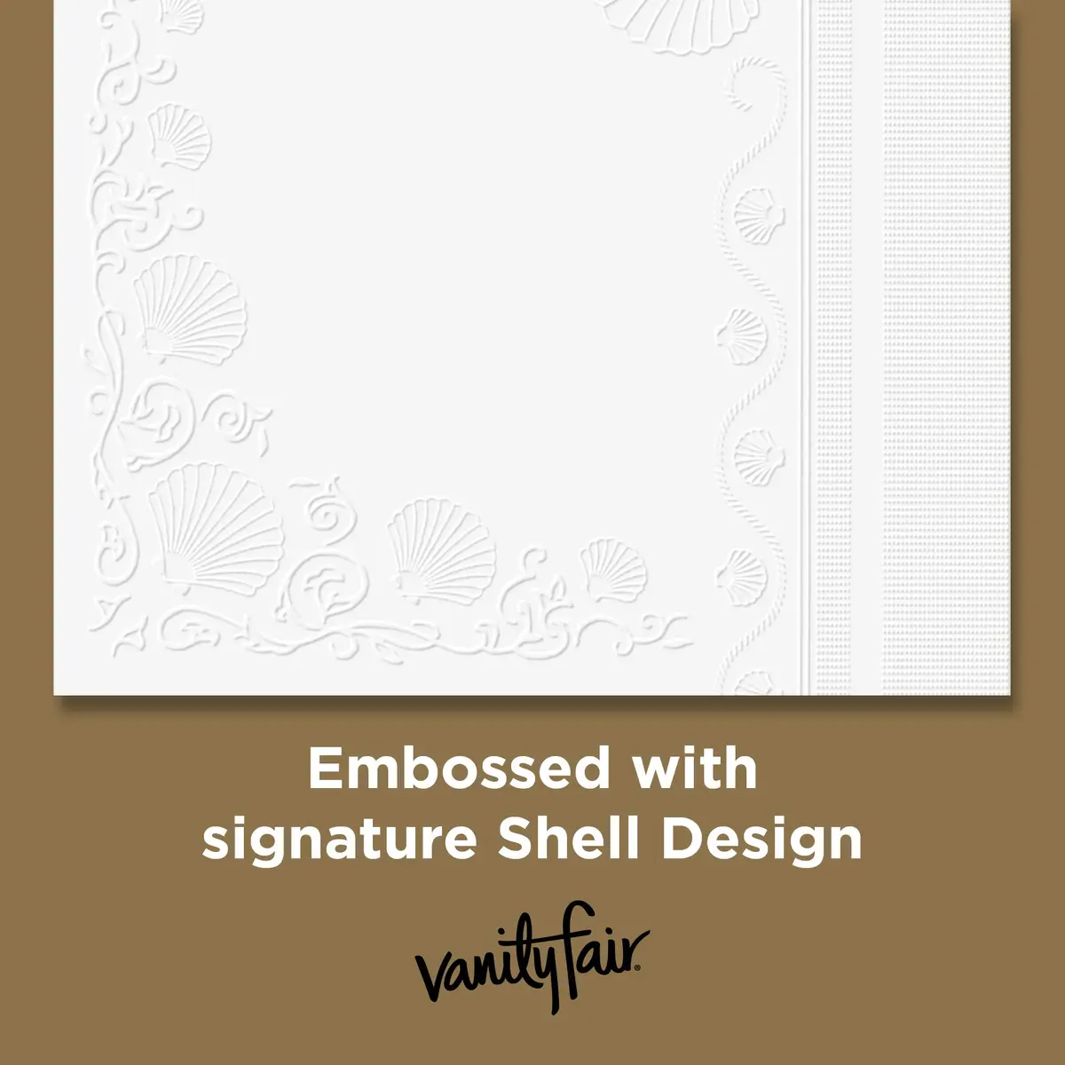 Vanity Fair Entertain Paper Napkins 160 Count | Elegant 3-Ply Disposable Napkins for Events - view 3