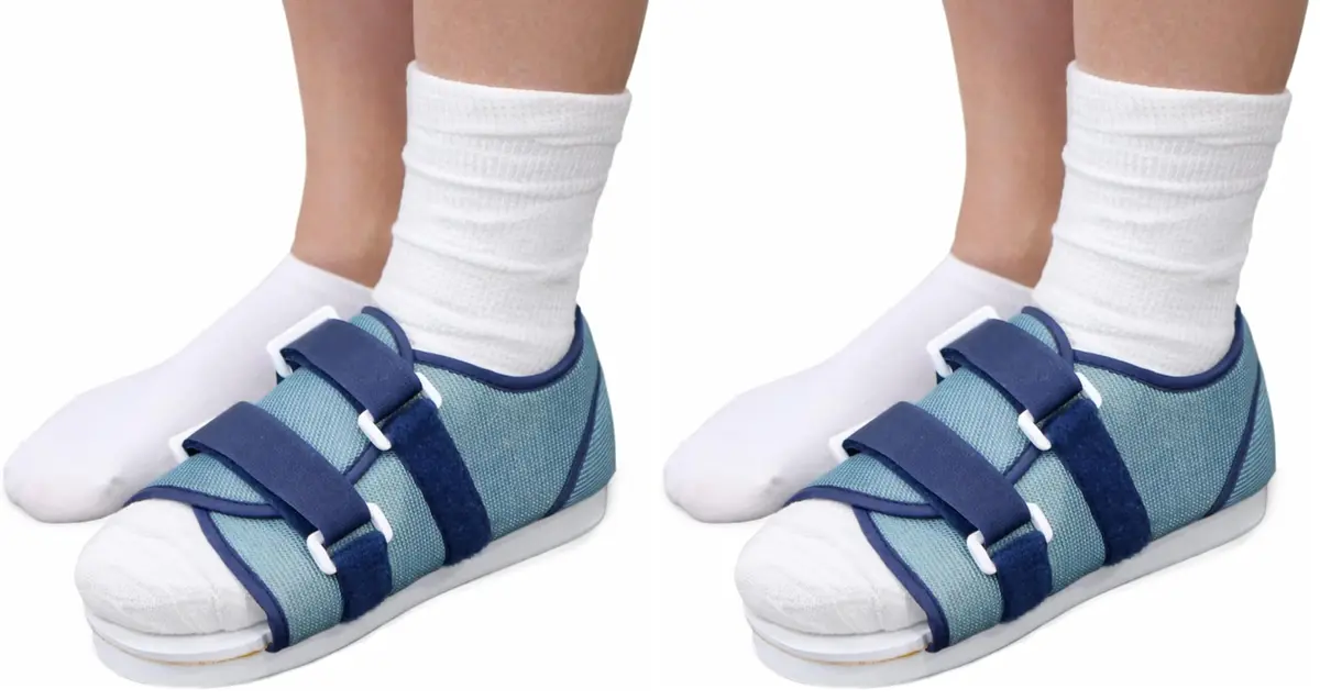 DMI Post Op Shoe Surgical Walking Boot Lightweight Men 9-11 | Support for Foot & Toe Injuries - main product image