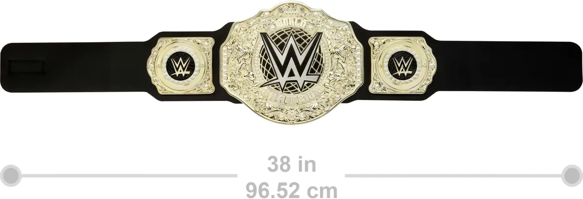 Mattel WWE World Heavyweight Championship Role Play Title Belt for Kids | 1 Size - view 4