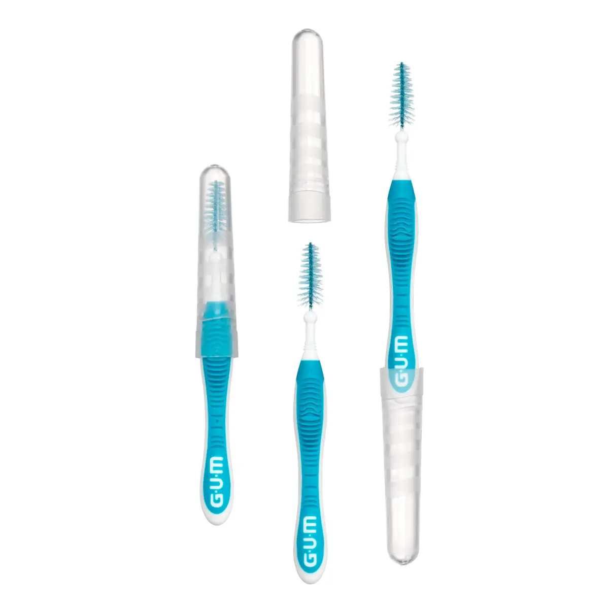 GUM Proxabrush Go-Betweens Wide Interdental Brushes, 20 Count (Pack of 2) | Clinically Designed for Plaque Removal - view 3