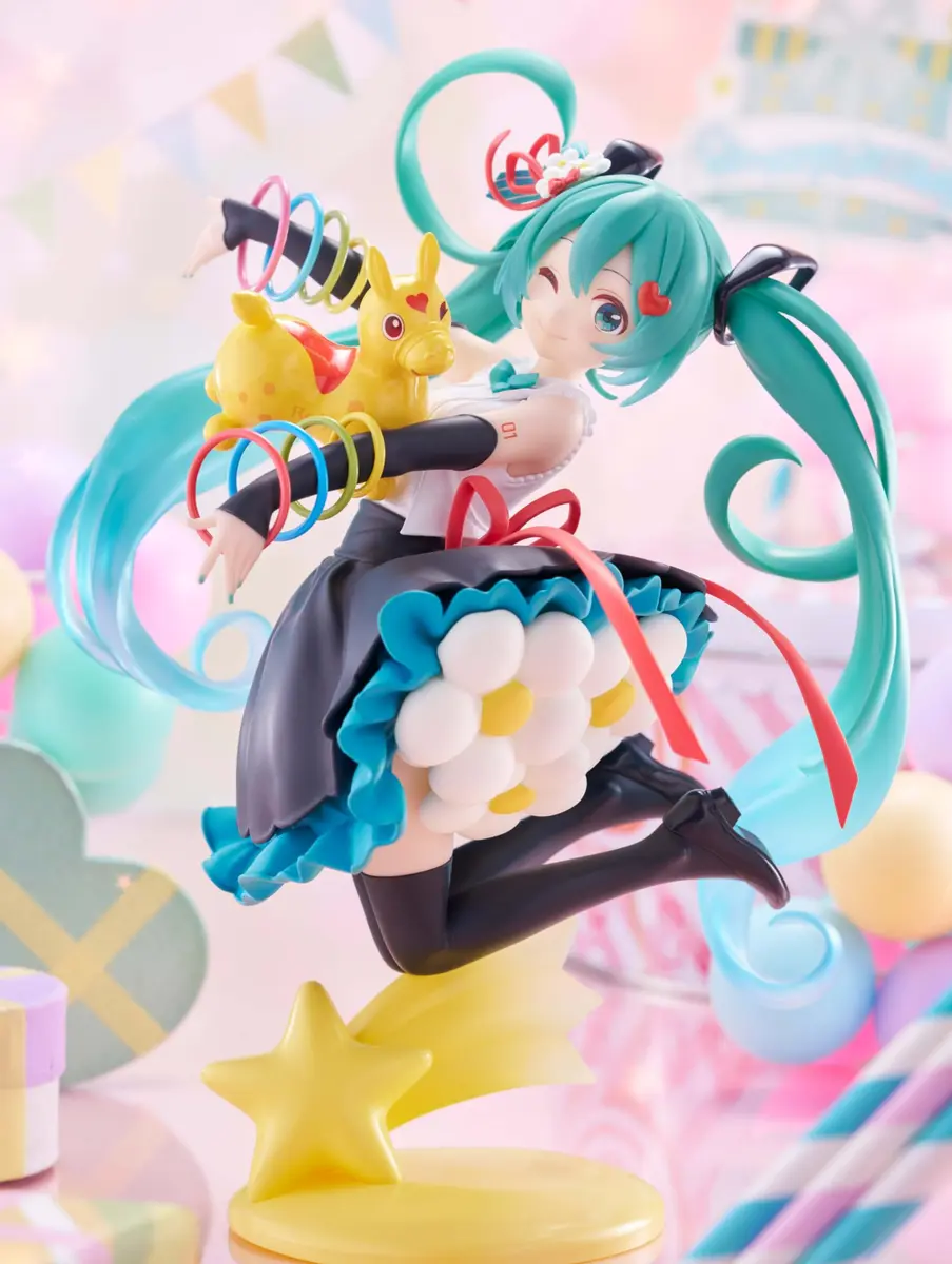 Taito Hatsune Miku x Rody AMP+ Action Figure (8 inches) | Anime Vocaloid Collectible - main product image