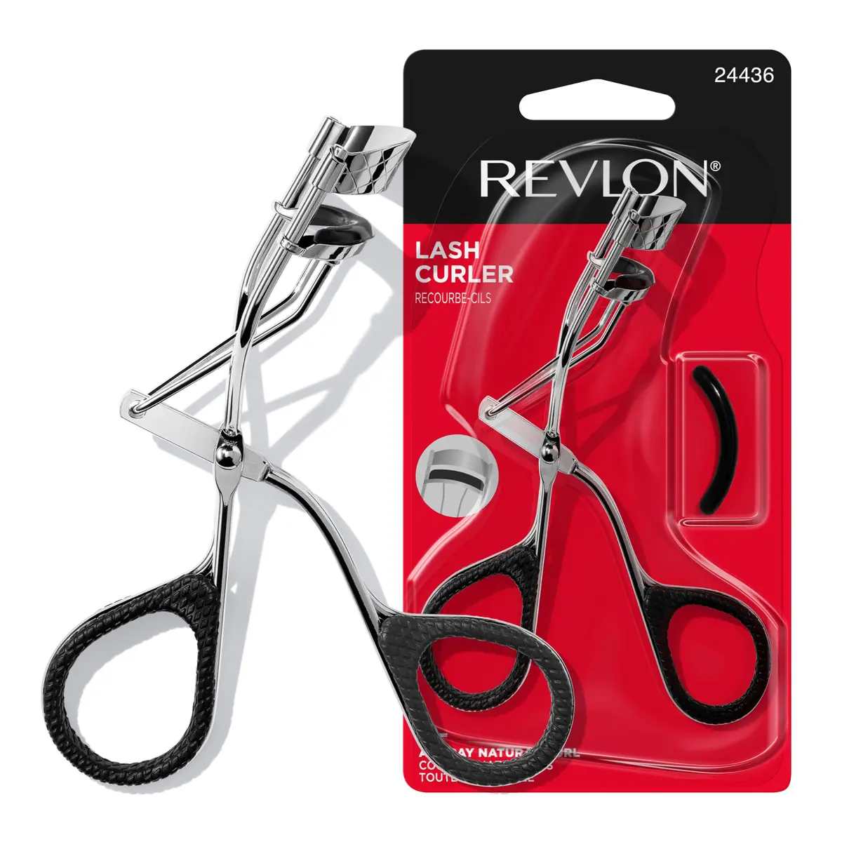 Revlon Natural Curl Lash Curler | Creates a Natural Lash Lift, Non Slip Finger Grip, Easy to Use (Pack of 2) - view 2