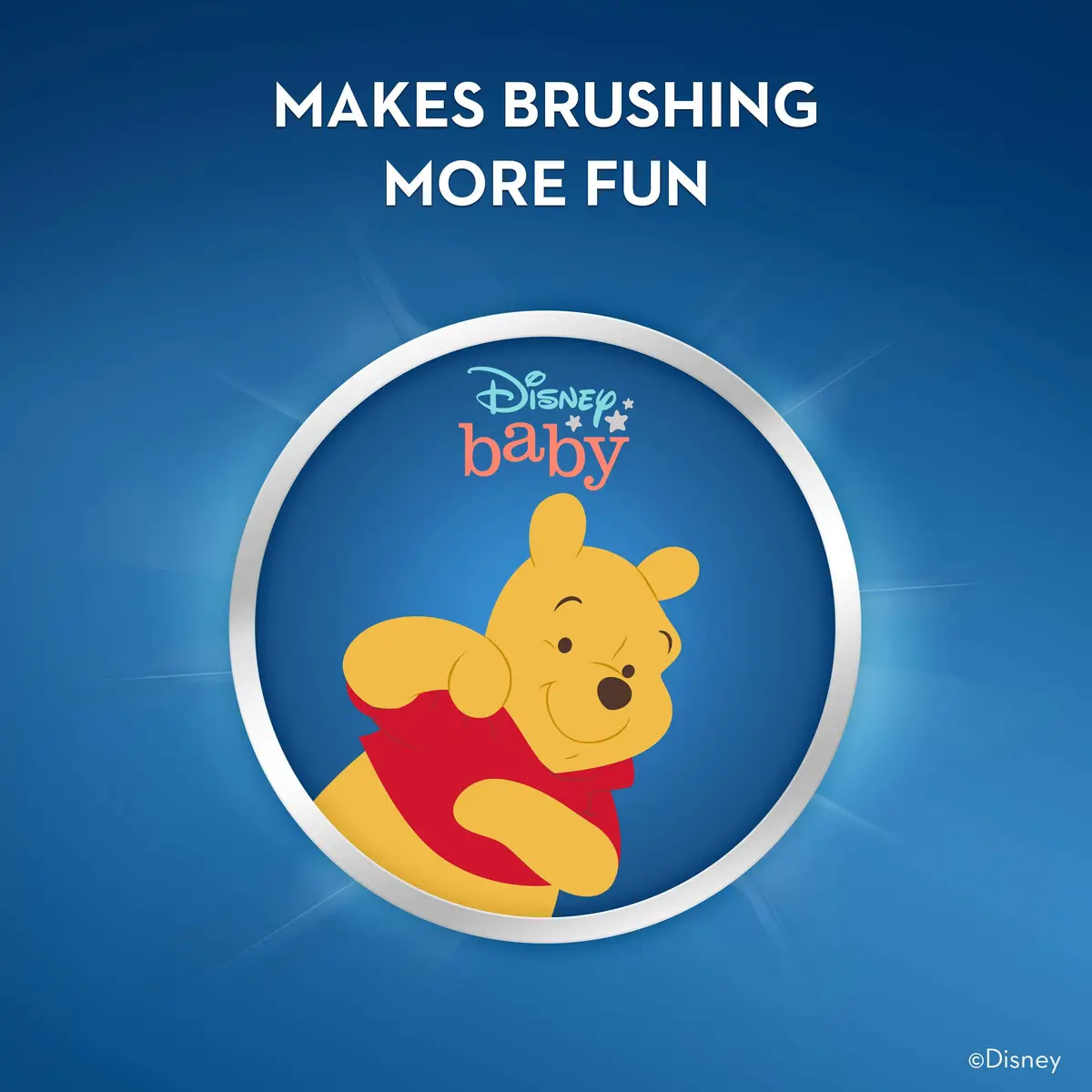 Oral-B Baby Toothbrush Featuring Disney's Pooh, Baby Soft Bristles, 0-3 Years, 2-Pack | Gentle Gum Care for Infants - view 5