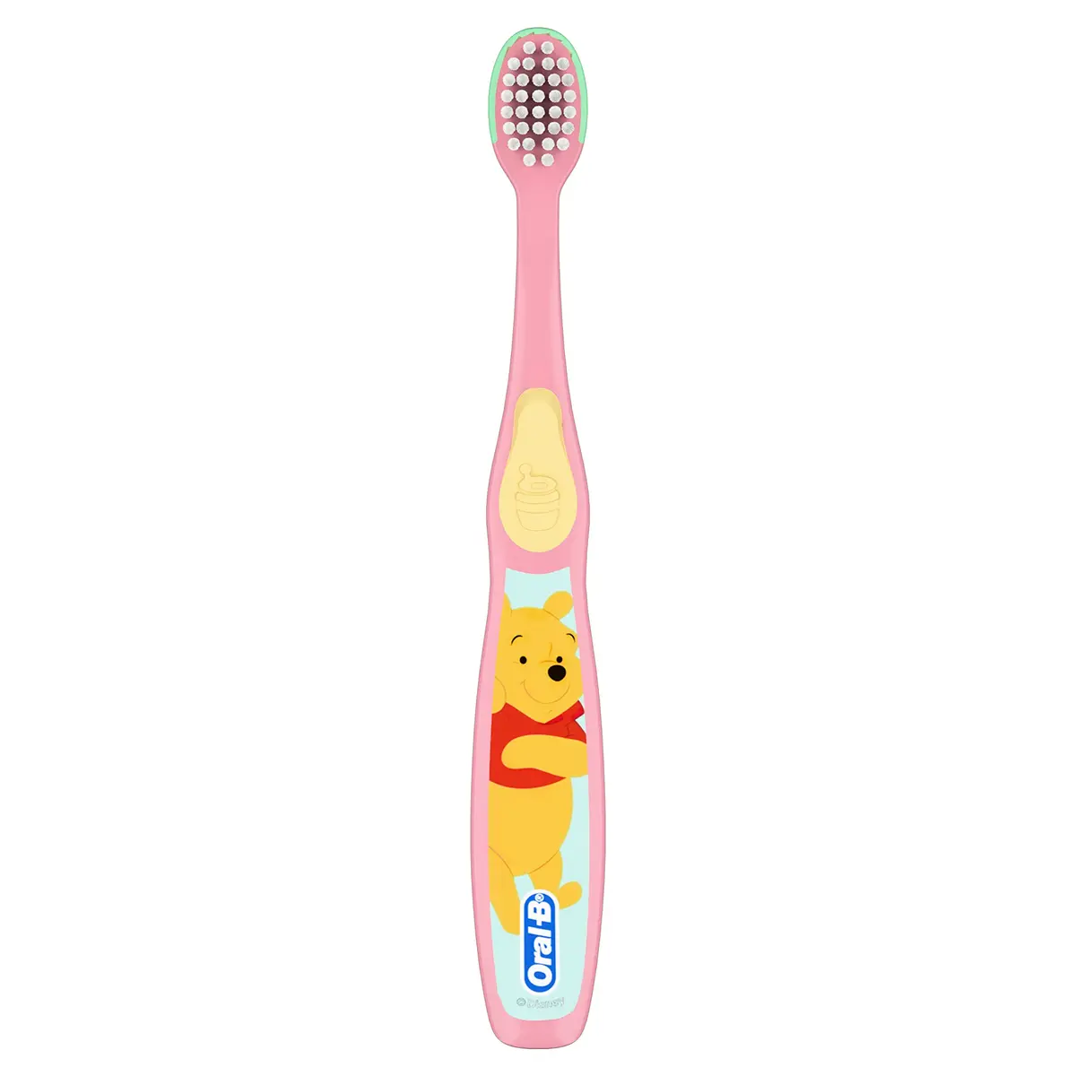 Oral-B Baby Toothbrush Featuring Disney's Pooh, Baby Soft Bristles, 0-3 Years, 2-Pack | Gentle Gum Care for Infants - view 6