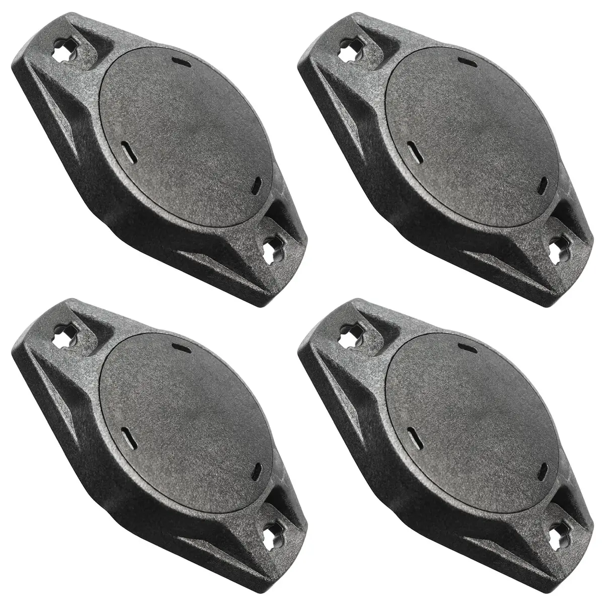 Elevation Lab AirTag Universal Mount 4 Pack Black | Securely Track Tools, Vehicles, Bikes, Watercraft - main product image