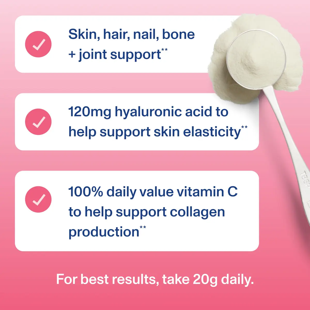 Vital Proteins Collagen Peptides Advanced, Strawberry Lemon | 13 Servings | Supports Skin & Joints - view 7