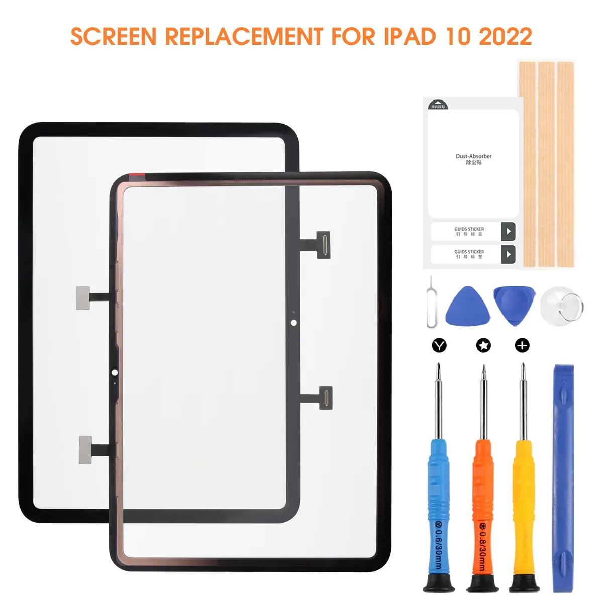 ARSSLY Screen Replacement for iPad 10th Gen 10.9 inch | Full Repair Kit, Not LCD - view 7