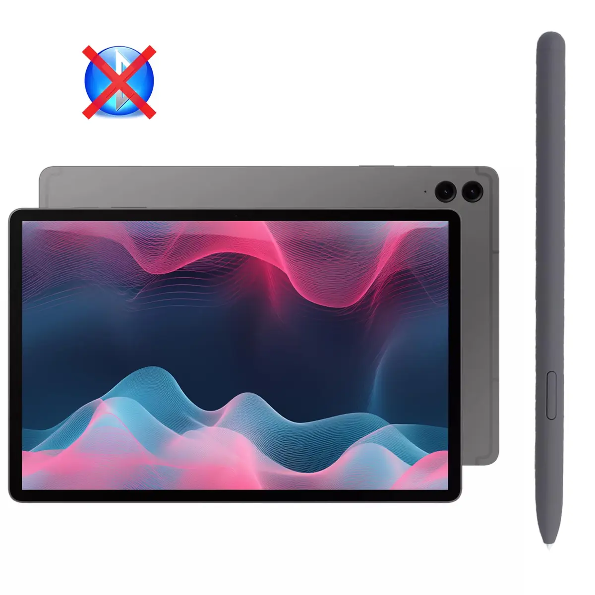 Mingxiong Gray 2Pcs Input Pen for Samsung Galaxy Tab S9 FE | Precise Stylus with Pressure Sensitivity - view 6