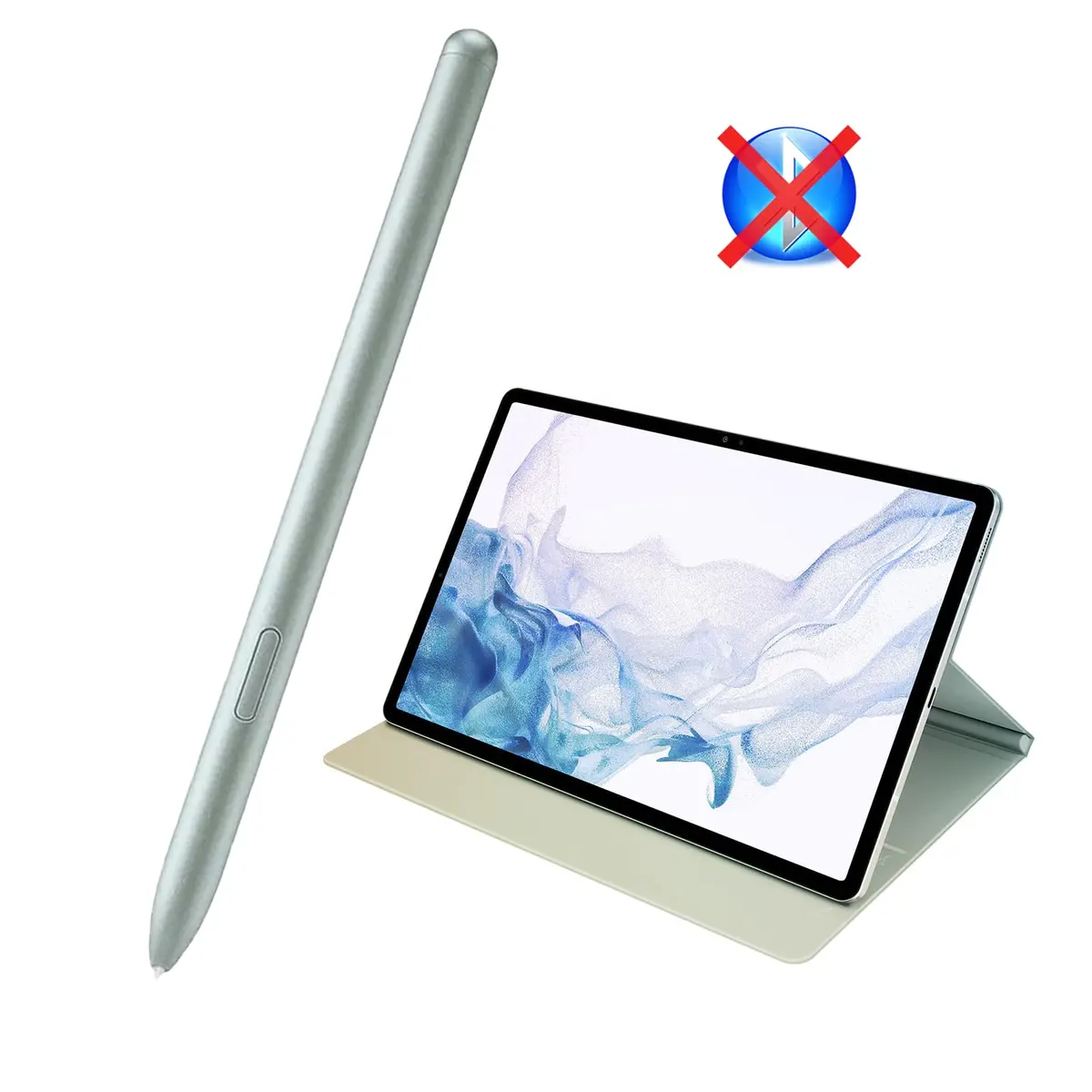 Mingxiong 2Pcs Input Pen for Samsung Galaxy Tab S9 FE | Pressure Sensitive, Green - view 6