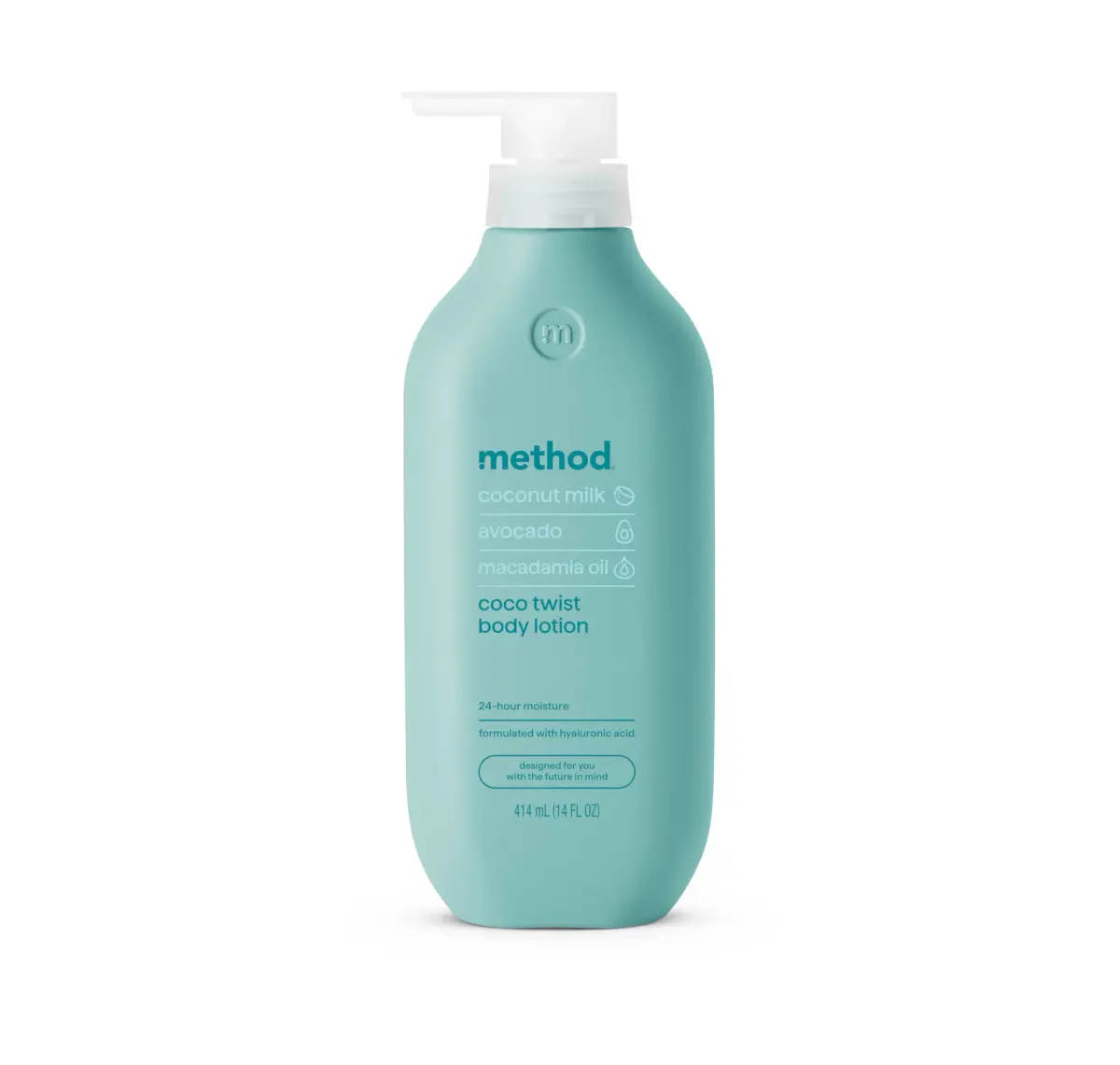 method Coco Twist Body Lotion 414ml (14 fl oz) | 24hr Moisture with Shea Butter & Hyaluronic Acid - main product image
