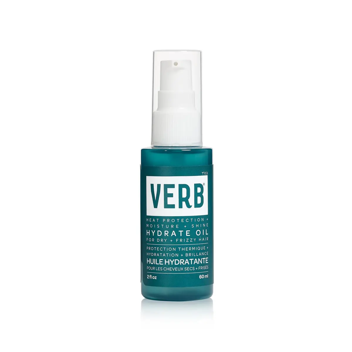 VERB Hydrate Oil 2 oz | Moisture & Frizz-Free Heat Protection for Dry Hair - main product image