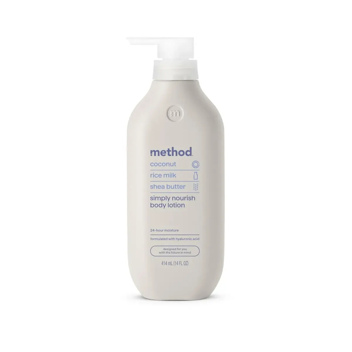 method Simply Nourish Body Lotion 414ml (14 fl oz) | 24hr Moisture with Hyaluronic Acid & Shea Butter - main product image