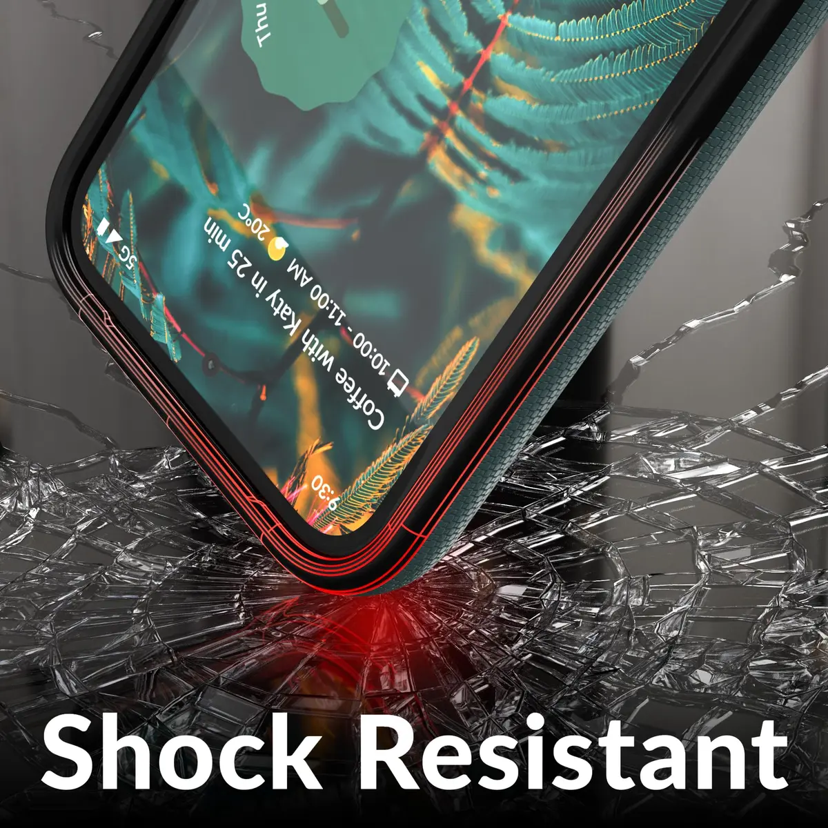 Crave Dual Guard for Google Pixel 8a Case - Forest Green | Dual Layer TPU/PC Protection - view 5
