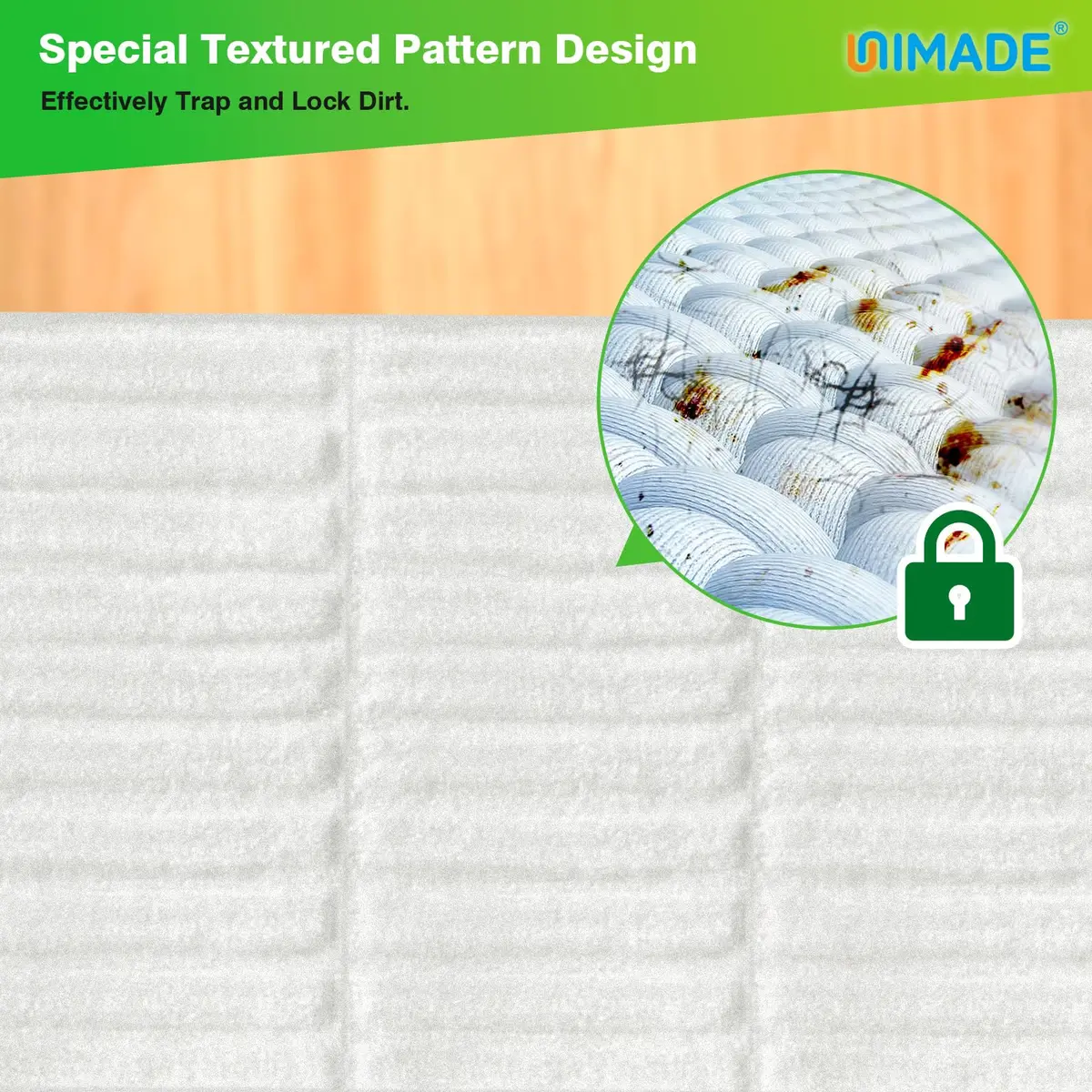 UNIMADE Dry Sweeping Cloths 180 Count Mop Refills | Compatible with Swiffer Sweepers for Dry Dust & Hair - view 4