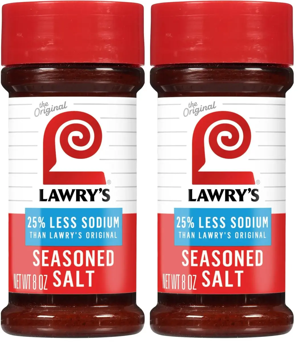 Lawry's Seasoned Salt, 25% Less Sodium, 311g (11 oz) | Kosher Certified All-Purpose Seasoning - main product image